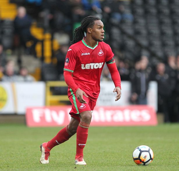 Renato Sanches had a torrid spell at Swansea