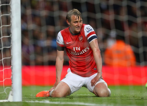 Kim Kallstrom's loan spell has gone down in Arsenal folklore