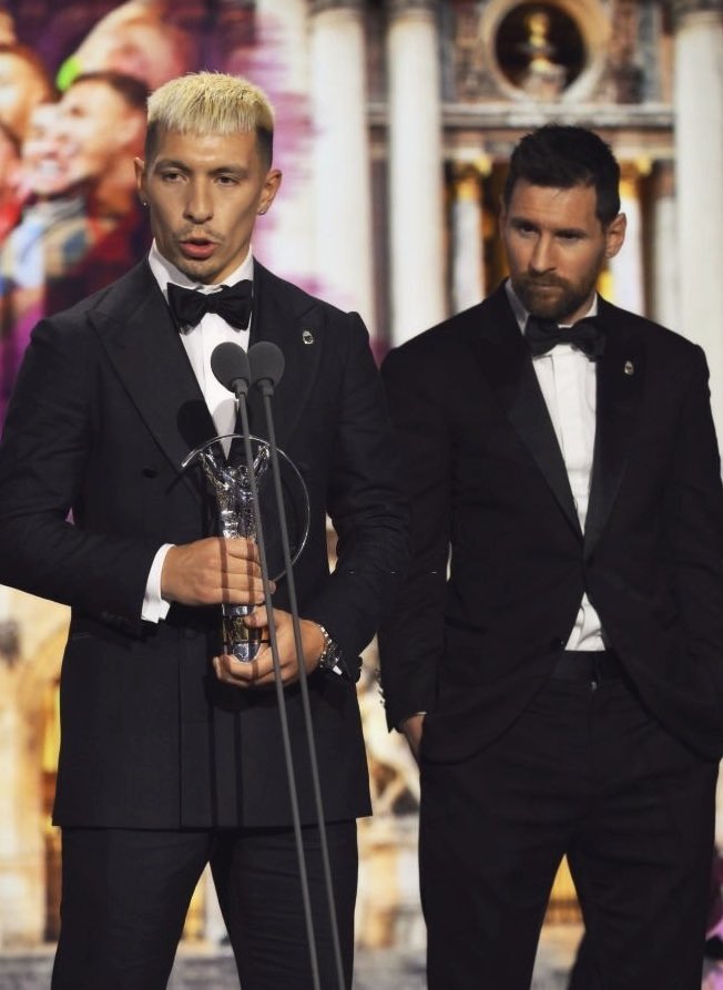 𝐀𝐅𝐂 𝐀𝐉𝐀𝐗 💎 on Twitter: "Lisandro Martínez &amp; Lionel Messi during the Laureus World Sports Awards ceremony last night. What a picture though. https://t.co/1R7eWT0VqF" / Twitter