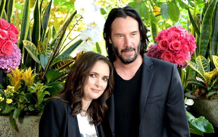 Crushing Hard on Keanu Reeves And Winona Ryder On 'Destination Wedding' Press Tour