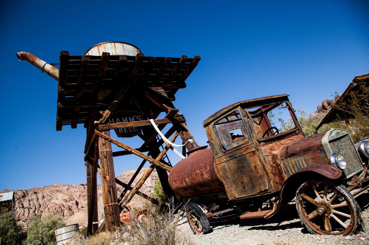 Rural Nevada is full of old mining ghost-towns