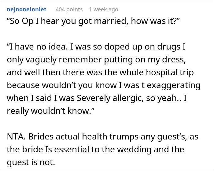 "Am I A Jerk For Not Letting My Nephew Bring His Service Dog To My Wedding?"