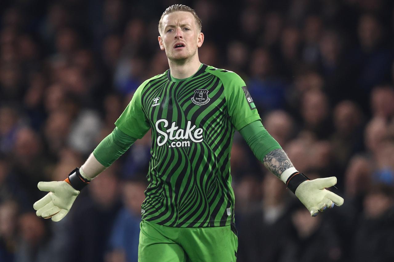 Pickford is one player Tottenham are said to be looking at