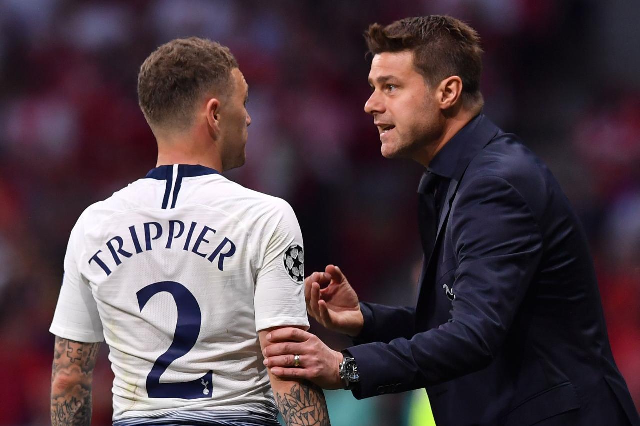 Pochettino wasn't impressed with Trippier's condition after a summer trip to Cancun